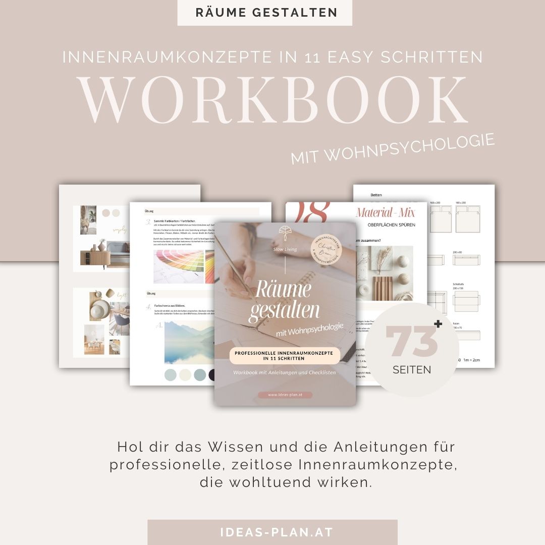 Workbook Raeume gestalten mit Wohnpsychologie